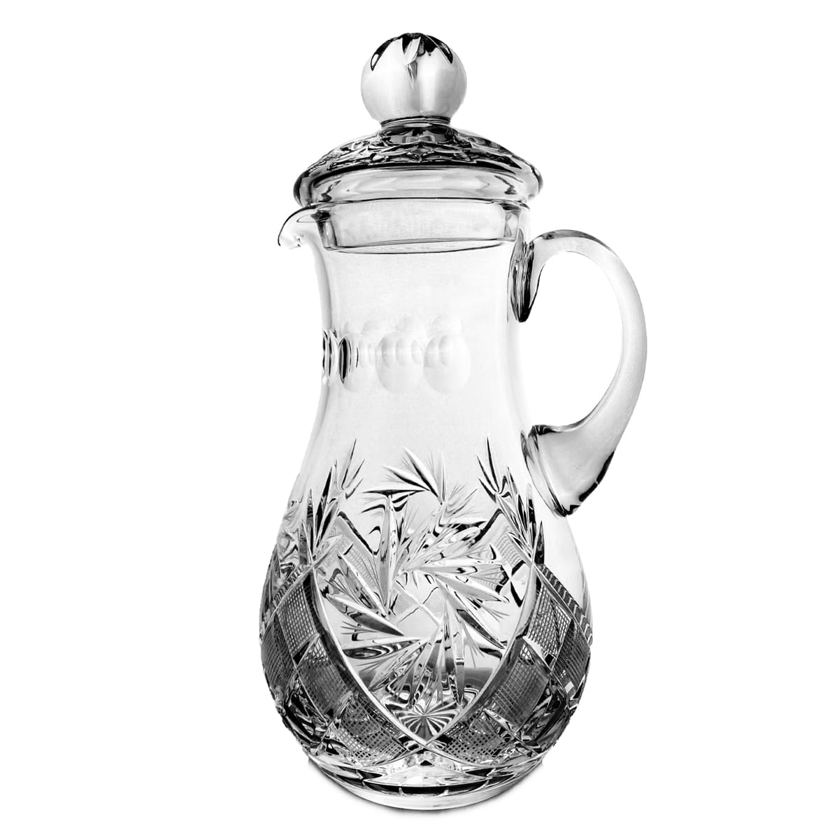 Ulcior cu capac din cristal Neman