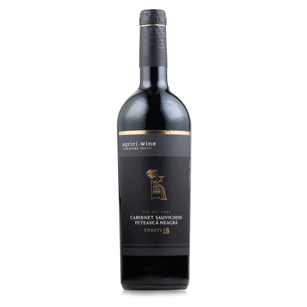 Vin rosu sec cabernet sauvignon si feteasca neagra