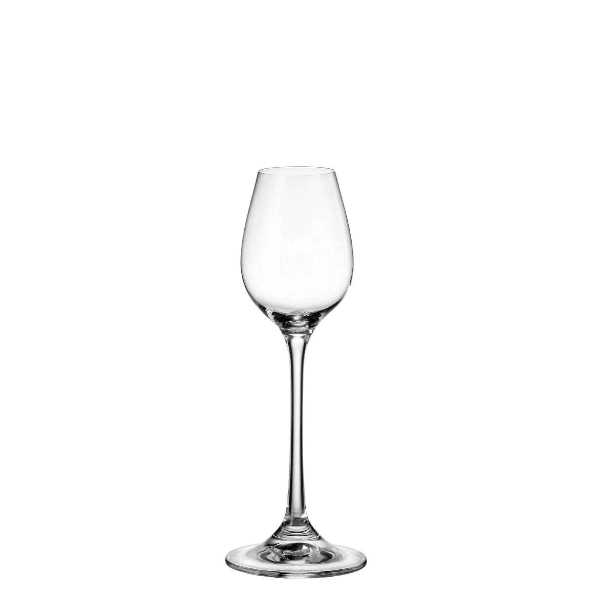 Pahar pentru vodka sau lichior din sticla Bohemia