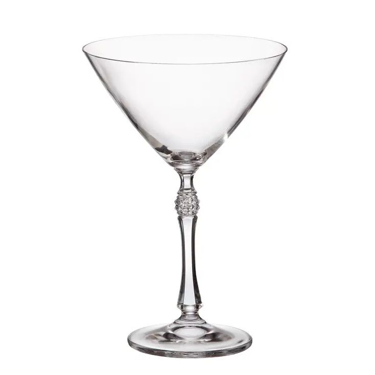 pahar pentru martini din sticla bohemia