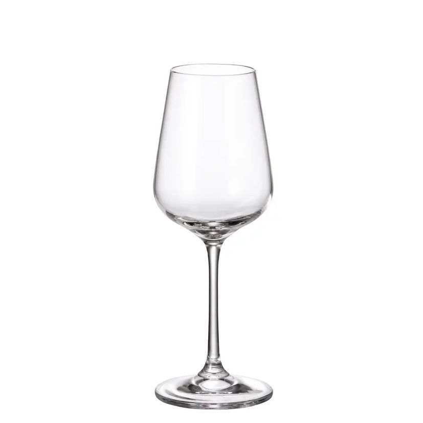 Pahar pentru vin alb de 250ml din sticla Bohemia